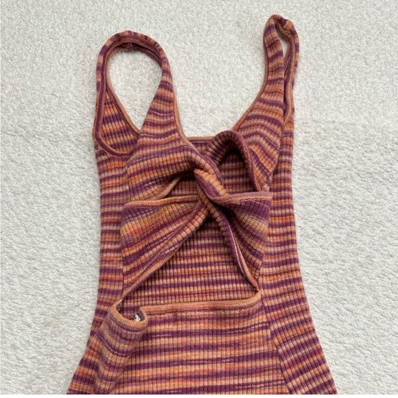 L*Space Women’s Mara Dress Cover Up in Dusk Purple Orange Size Small - Picture 3 of 8